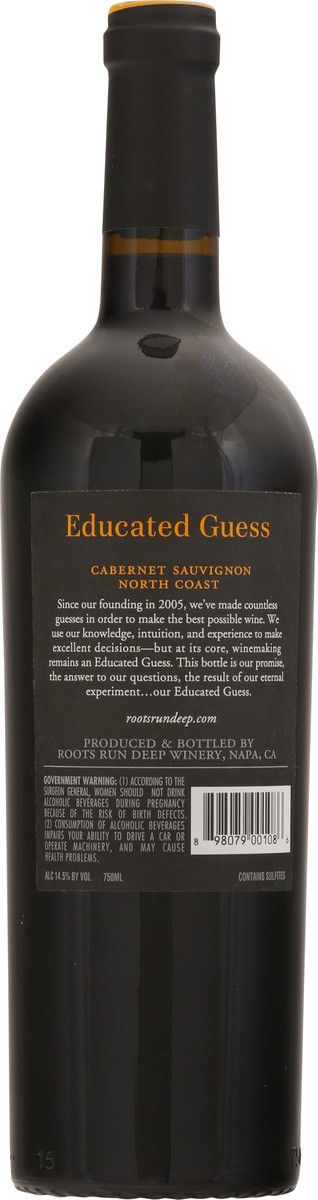 slide 3 of 9, Educated Guess North Coast Cabernet Sauvignon 750 ml, 750 ml