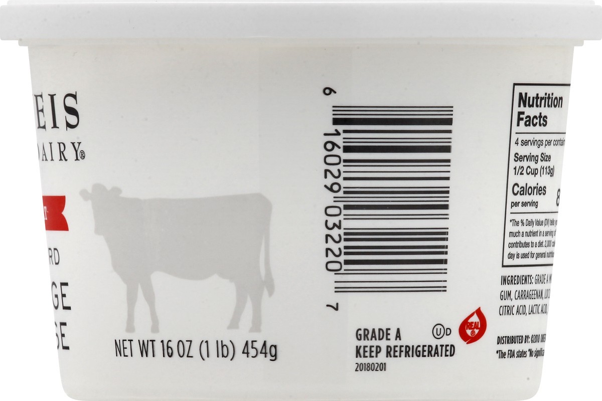 slide 5 of 13, Oberweis Small Curd 2% Milkfat Cottage Cheese 16 oz, 16 oz