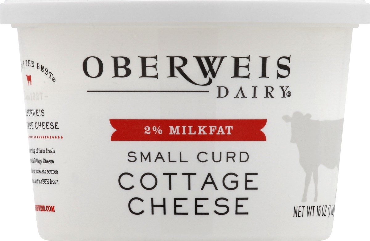 slide 6 of 13, Oberweis Small Curd 2% Milkfat Cottage Cheese 16 oz, 16 oz