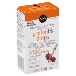 Publix Profen IB Drops, Infants, Berry Flavor
