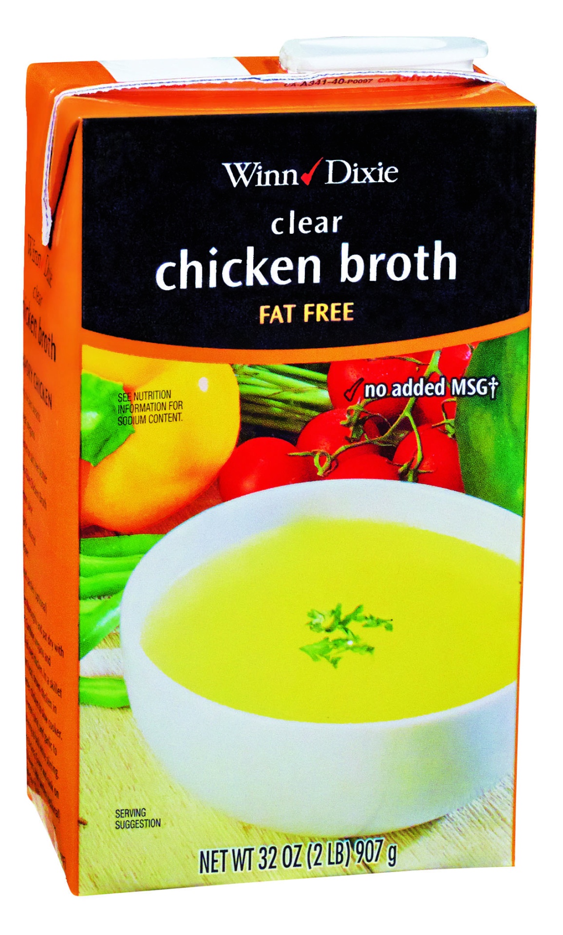 slide 1 of 1, Winn-Dixie Chicken Broth, 32 oz