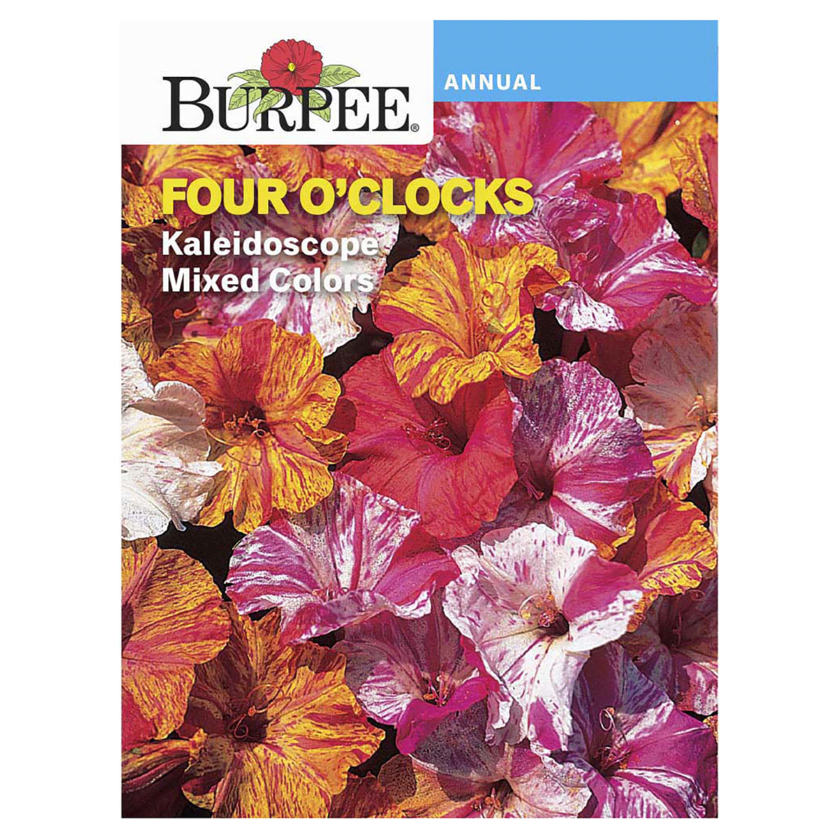 slide 1 of 5, Burpee Four O'Clock Kaleidoscope Mix Seeds - Multi-Color, 1 ct