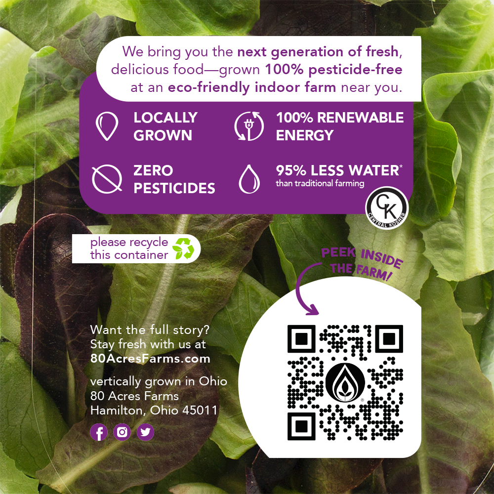 slide 3 of 3, 80 Acres Romaine Calm, 4 oz