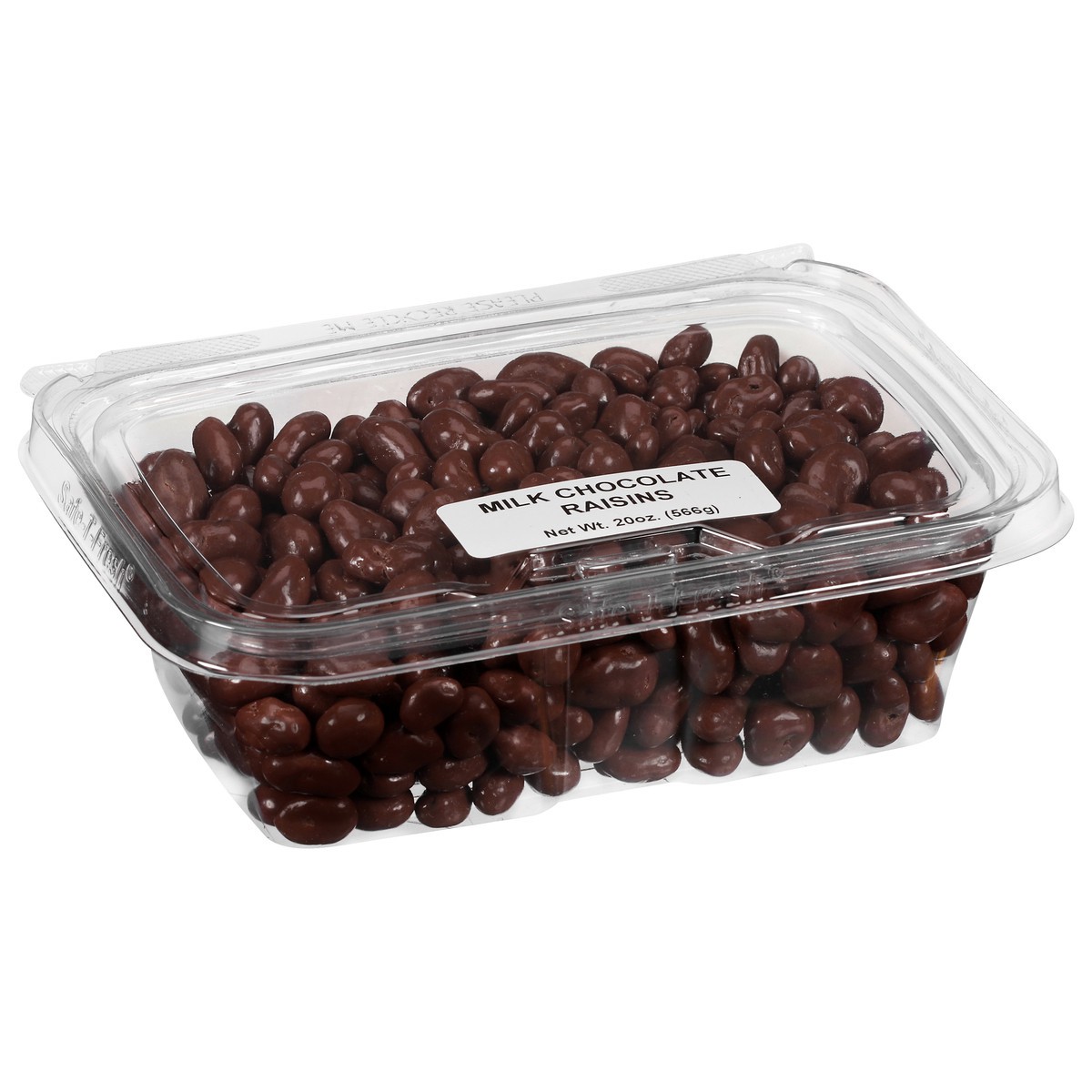 slide 3 of 9, JLM Manufacturing Milk Chocolate Raisins 20 oz, 20 oz