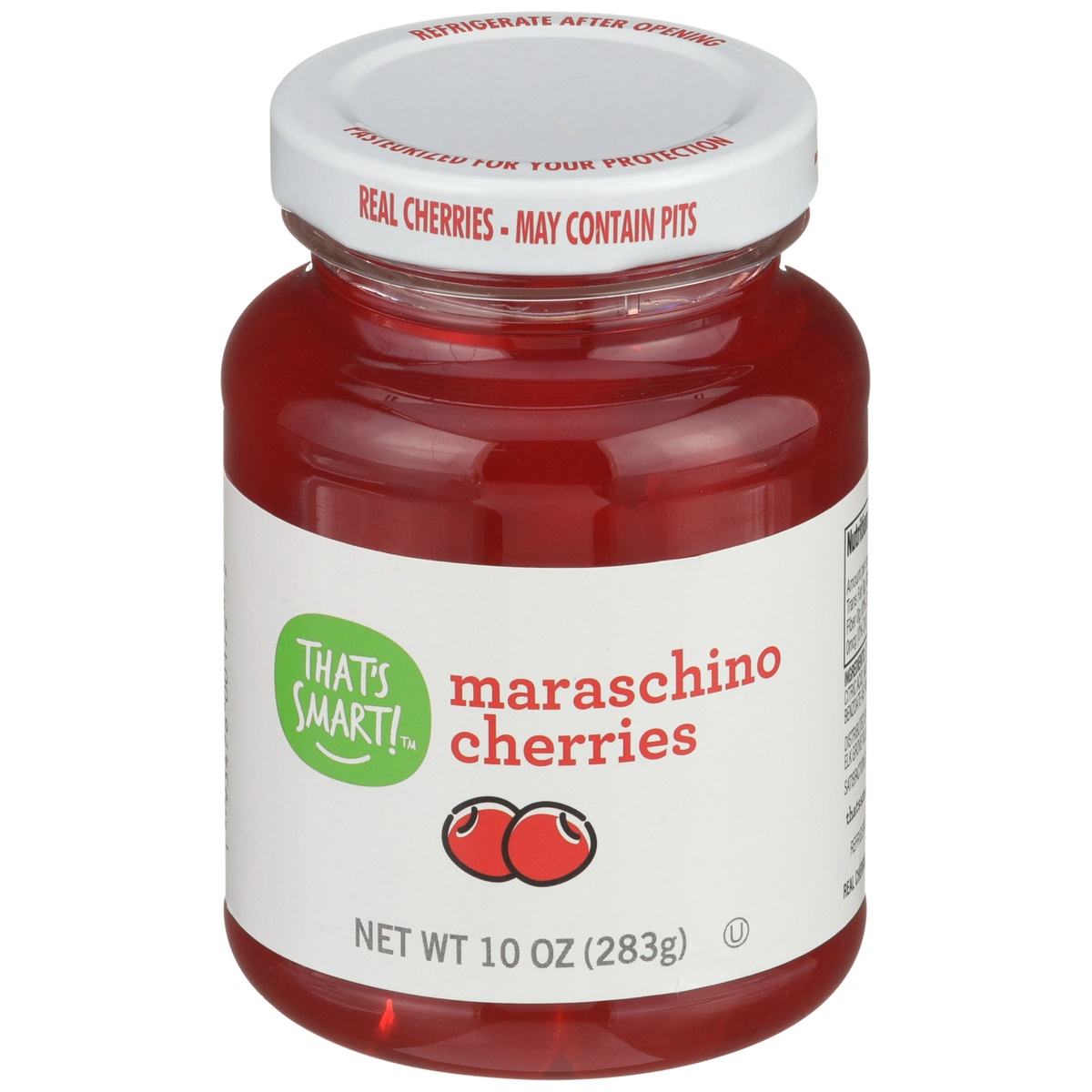 slide 1 of 1, That's Smart! Maraschino Cherries, 10 oz