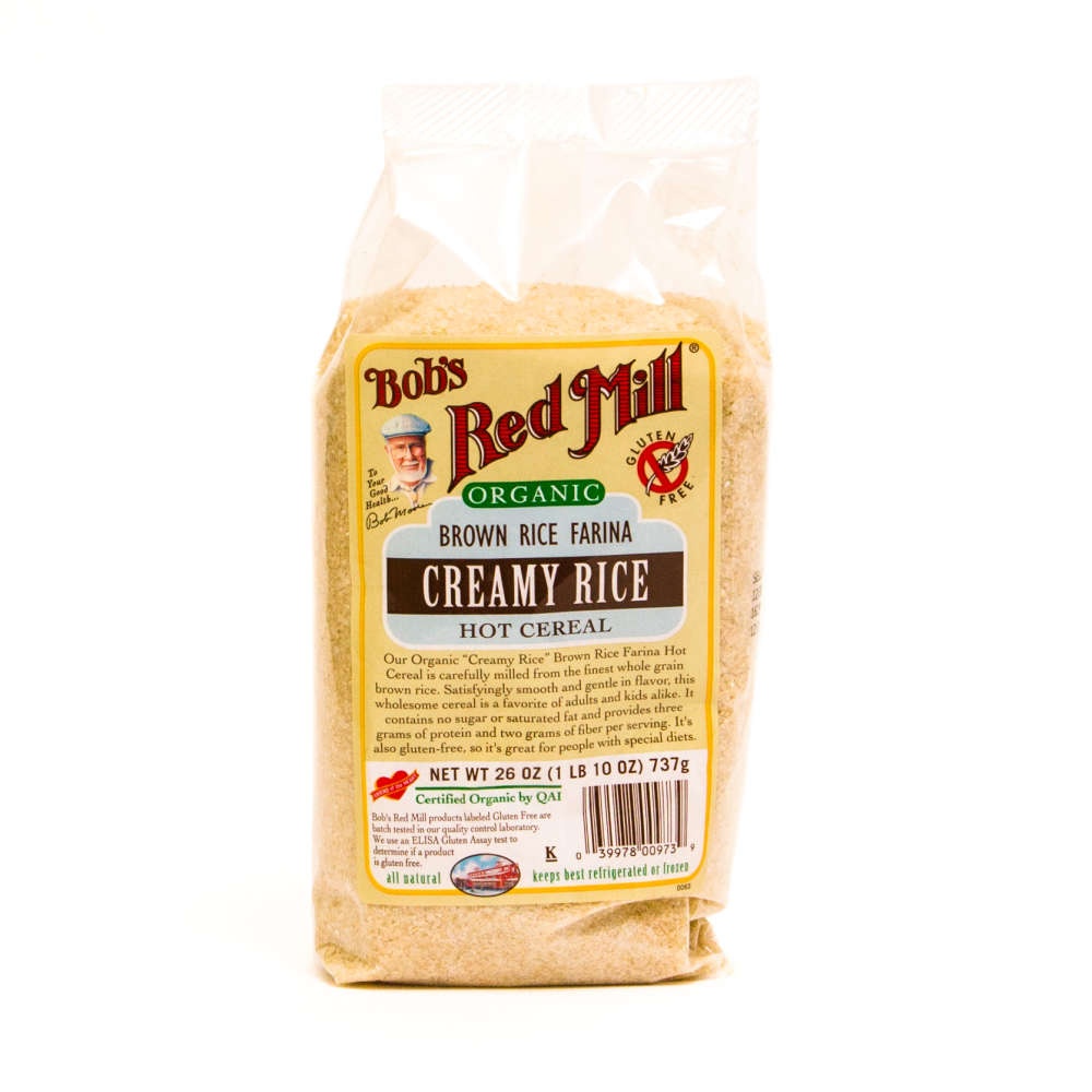 slide 1 of 6, Bob's Red Mill Organic Brown Rice Farina Hot Cereal, 26 oz