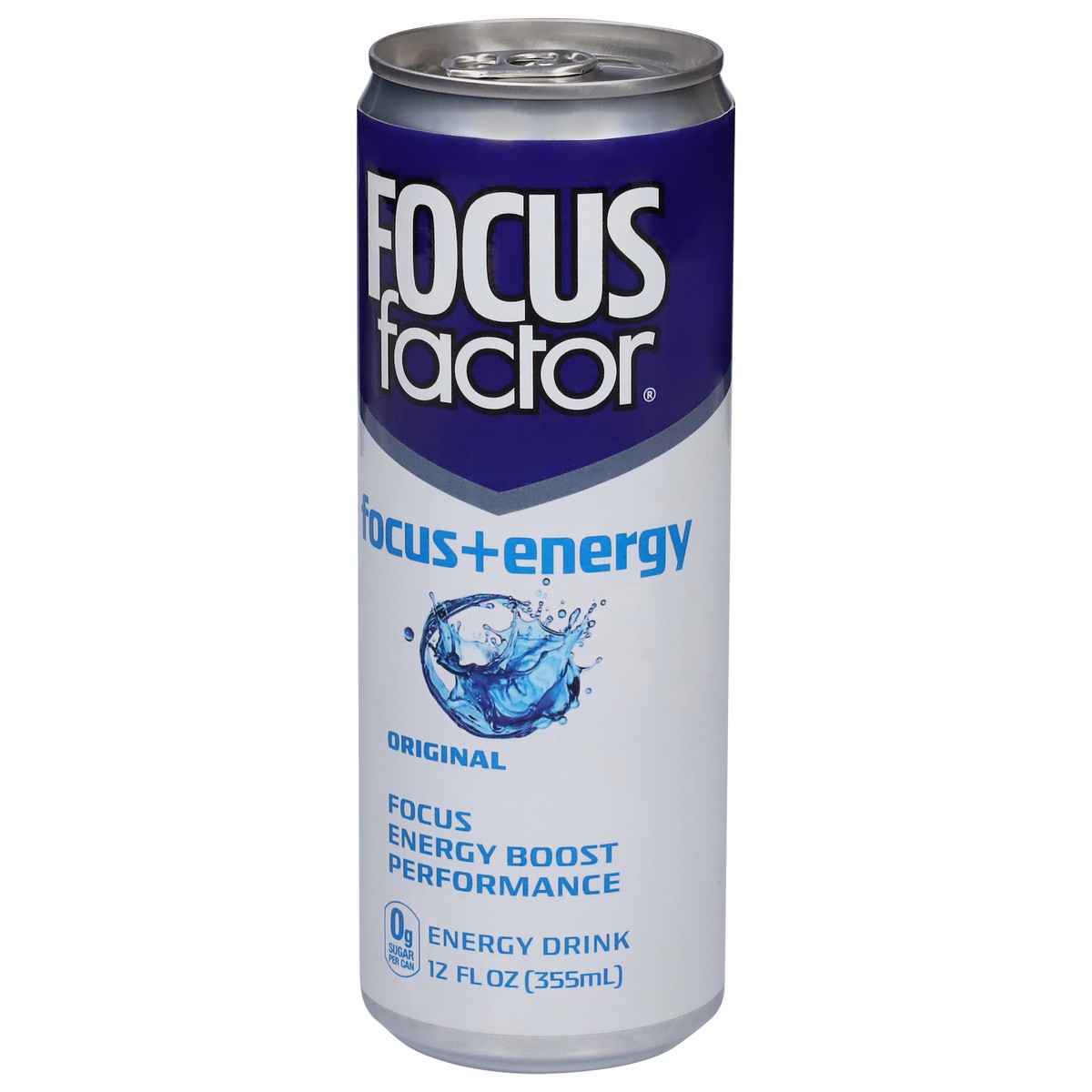 slide 4 of 4, Focus Factor Focus + Energy Original Energy Drink 12 fl oz, 12 fl oz