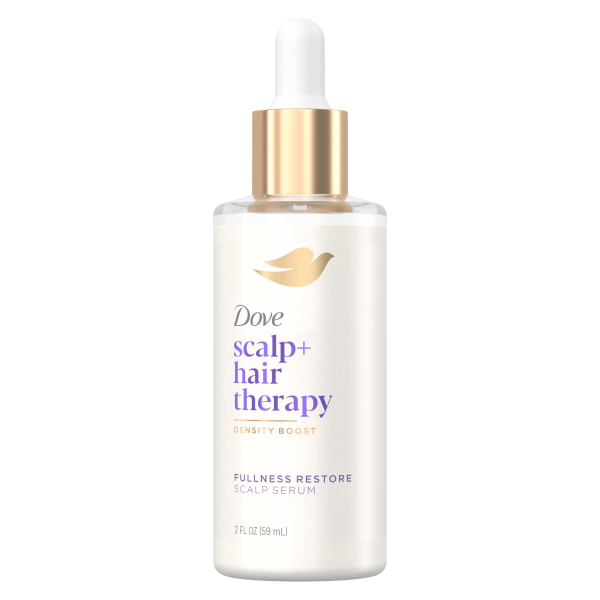slide 20 of 25, Dove Scalp + Hair Therapy Density Boost Fullness Restore Scalp Serum, 2 fl oz