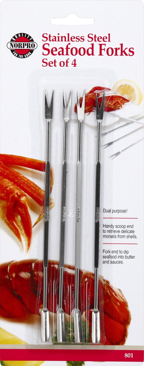 slide 1 of 1, Norpro Seafood Forks 1 ea, 1 ct
