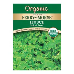 Ferry Morse Organic Salad Bowl Lettuce