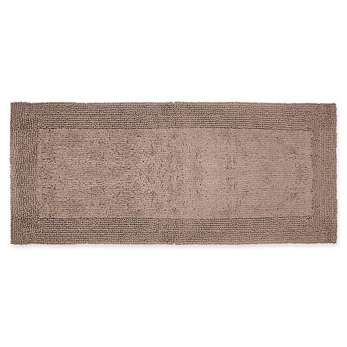 slide 1 of 1, Wamsutta Ultra Fine Reversible 24 x 60'' Bath Rug - Taupe'', 1 ct