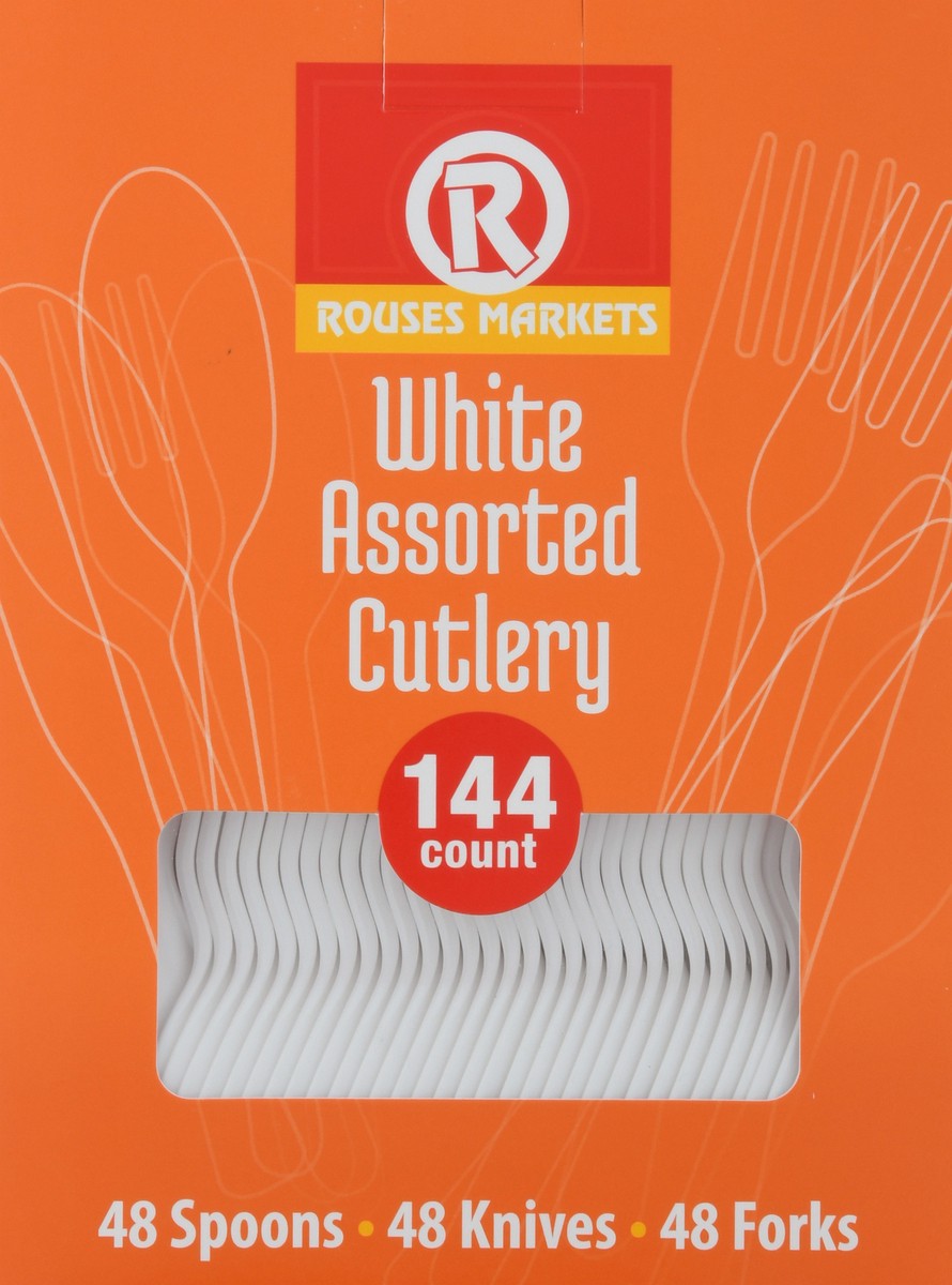 slide 6 of 8, Rouses Markets Rous Asst Hd Cutlery, 144 ct