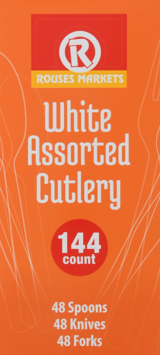 slide 4 of 8, Rouses Markets Rous Asst Hd Cutlery, 144 ct
