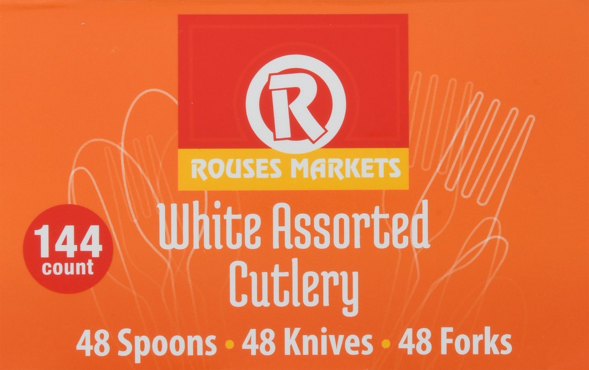 slide 8 of 8, Rouses Markets Rous Asst Hd Cutlery, 144 ct