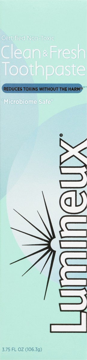 slide 3 of 12, Lumineux Clean & Fresh Toothpaste 3.75 oz, 3.75 oz
