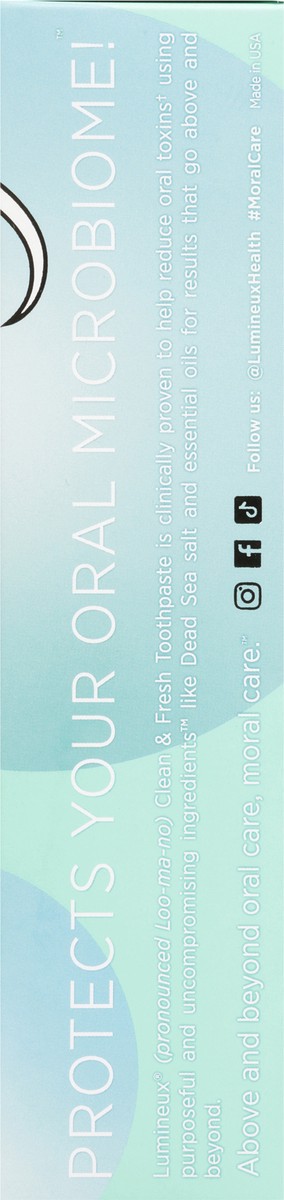 slide 5 of 12, Lumineux Clean & Fresh Toothpaste 3.75 oz, 3.75 oz