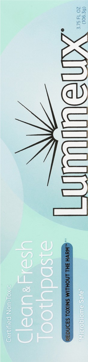 slide 9 of 12, Lumineux Clean & Fresh Toothpaste 3.75 oz, 3.75 oz