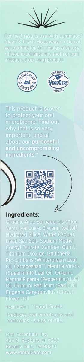 slide 7 of 12, Lumineux Clean & Fresh Toothpaste 3.75 oz, 3.75 oz
