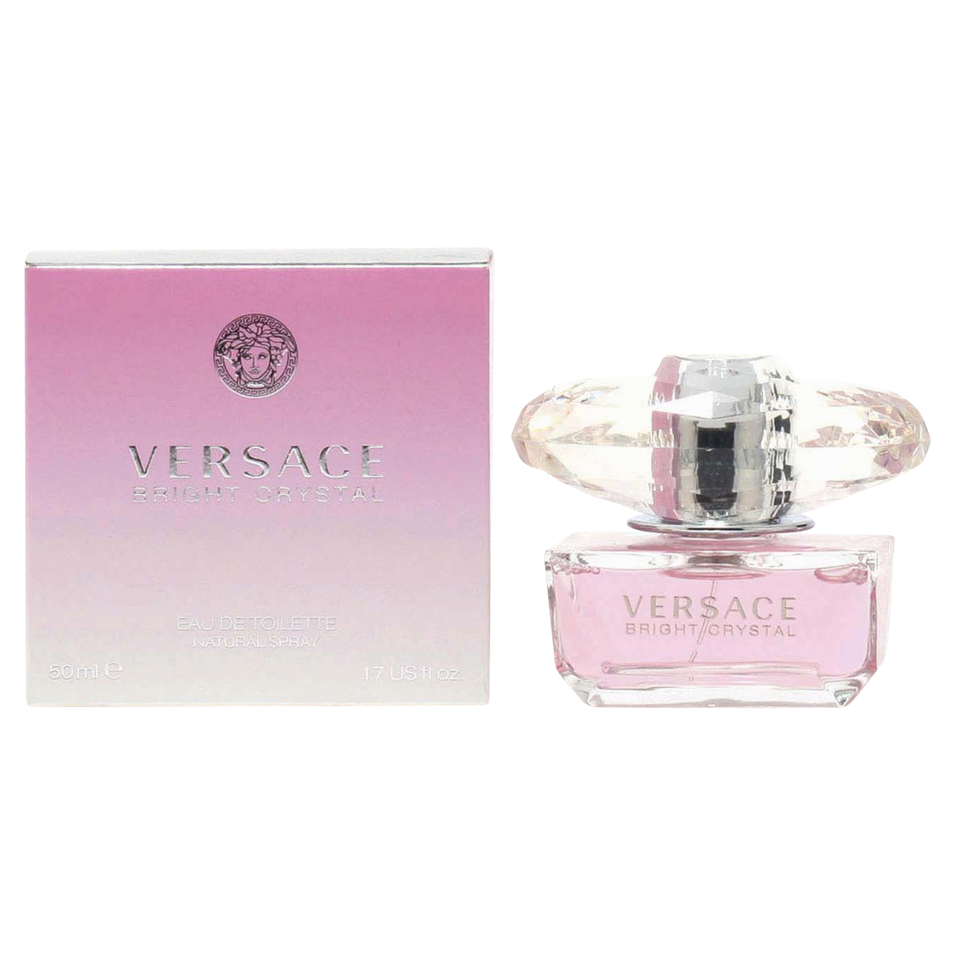 slide 1 of 1, Versace Bright Crystal Ladies- Edt Spray, 1.7 oz