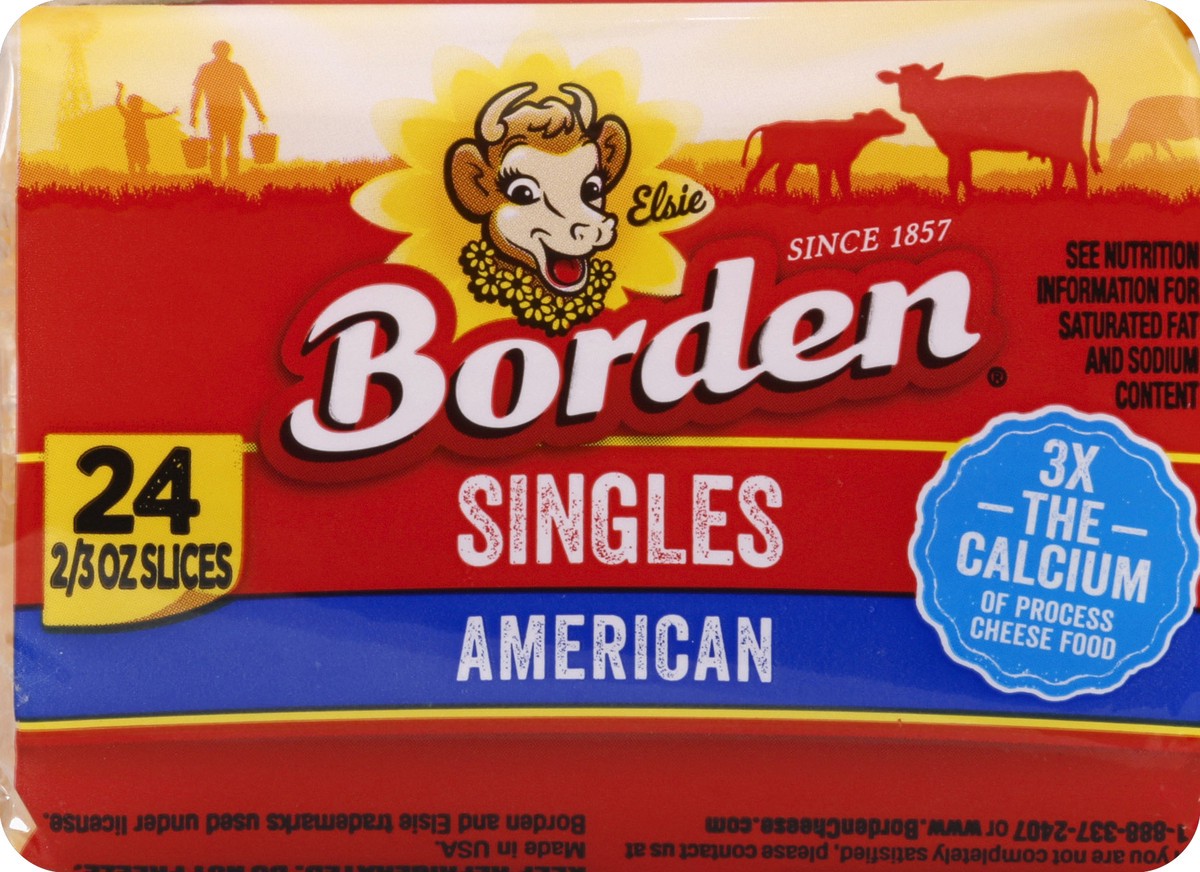 slide 4 of 5, Borden Cheese Product 24 ea, 24 ct