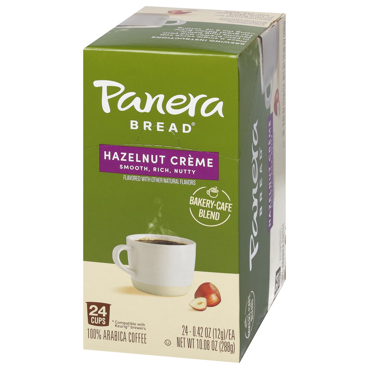 slide 3 of 4, Panera Bread 100% Arabica Hazelnut Creme Coffee 24 - 0.42 oz ea, 24 ct