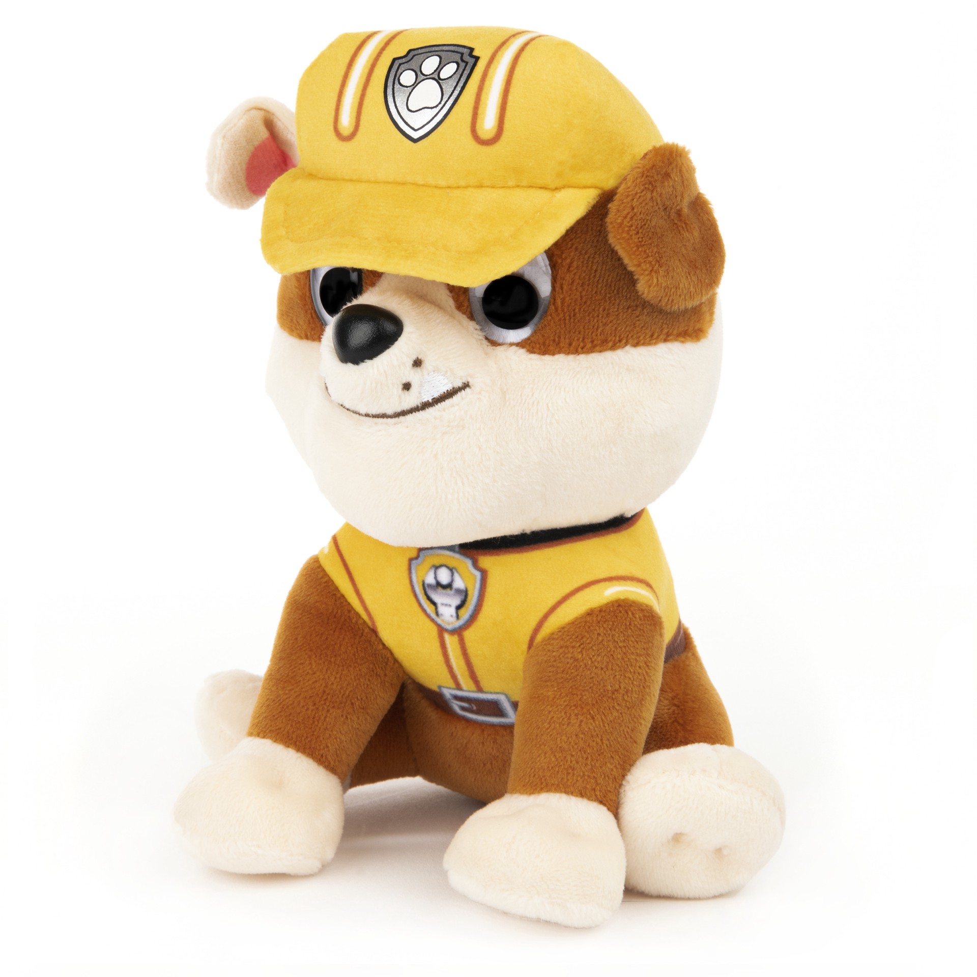 slide 2 of 4, GUND Paw Patrol Rubble in Signature Construction Uniform For Ages 1 and Up, 6", 1 cnt