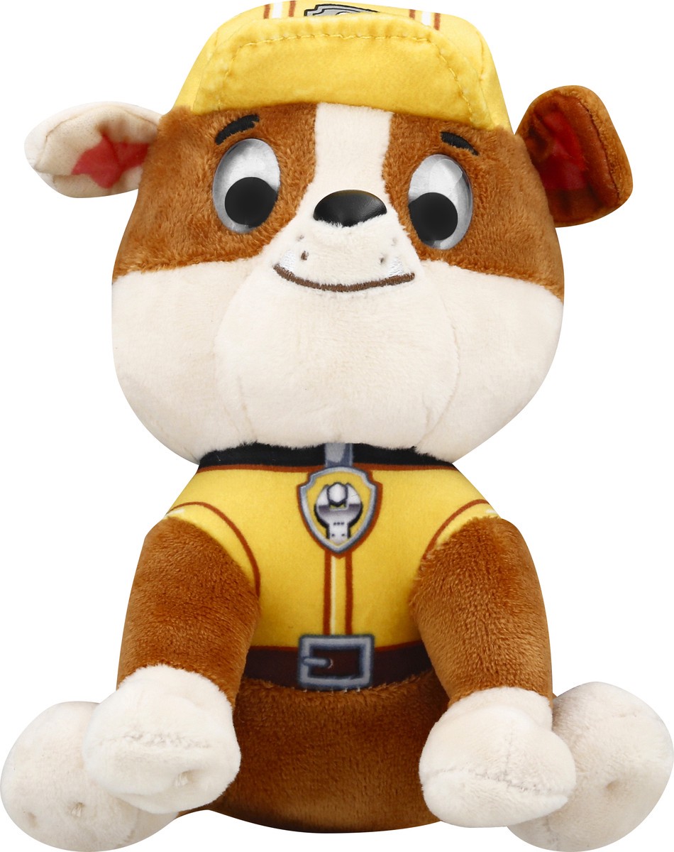 slide 1 of 4, PAW Patrol Rubble Plush Toy 1 ea, 1 ct