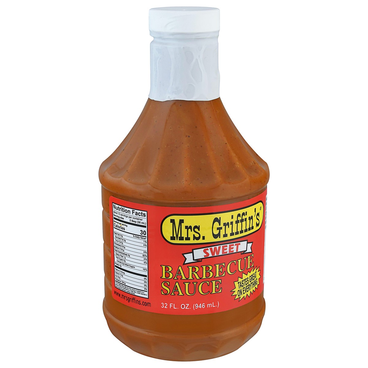 slide 2 of 9, Mrs. Griffin's Sweet Barbecue Sauce 32 fl oz, 32 fl oz