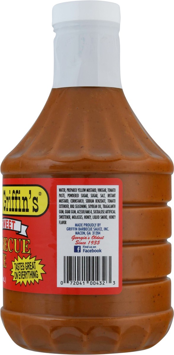 slide 8 of 9, Mrs. Griffin's Sweet Barbecue Sauce 32 fl oz, 32 fl oz