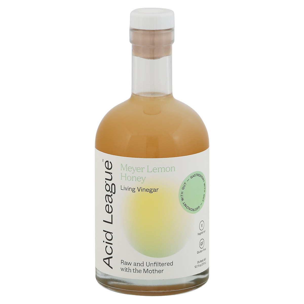slide 6 of 14, Acid League Meyer Lemon Honey Living Vinegar, 12.7 fl oz