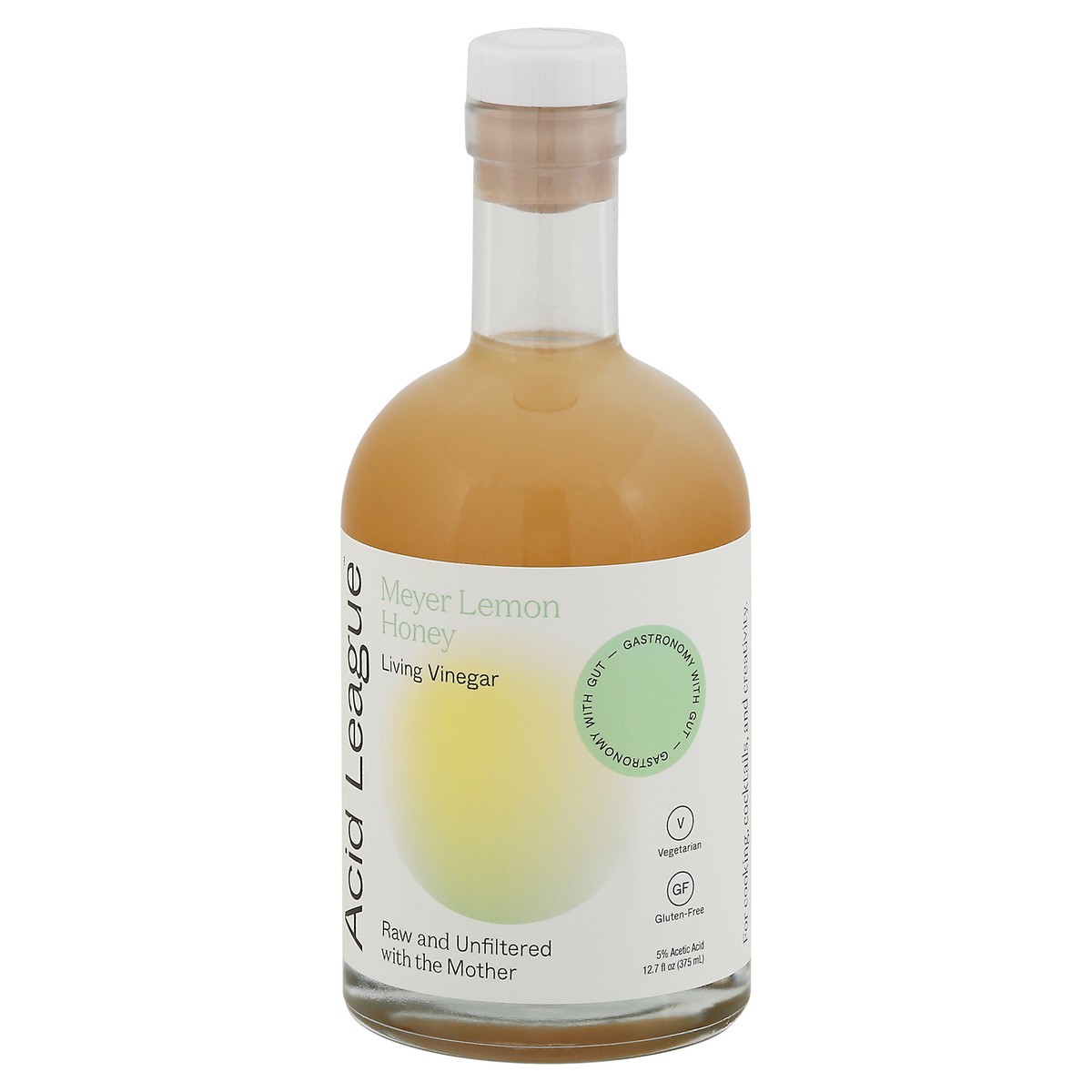 slide 12 of 14, Acid League Meyer Lemon Honey Living Vinegar, 12.7 fl oz