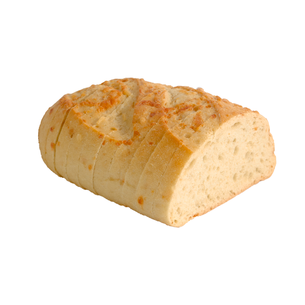 slide 1 of 1, L&B Cheesy Semolina Artisan Bread Half Loaf, 8 oz