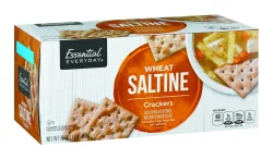 Essential Everyday Crackers, Saltine, Wheat