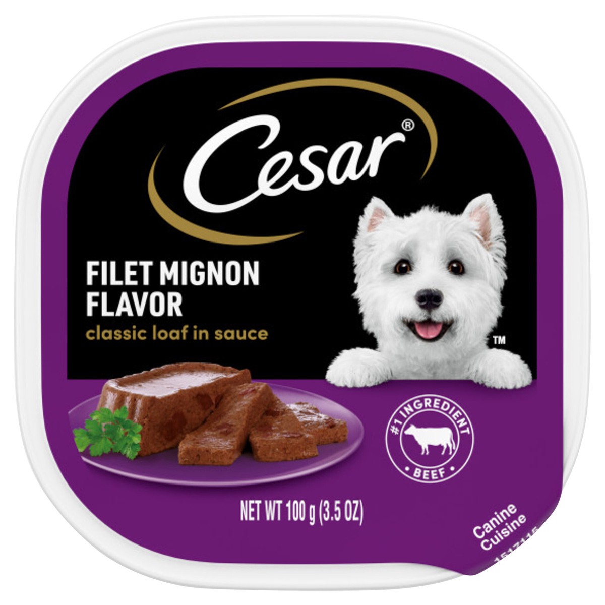 slide 1 of 9, Cesar Classics Canine Cuisine , 1 ct