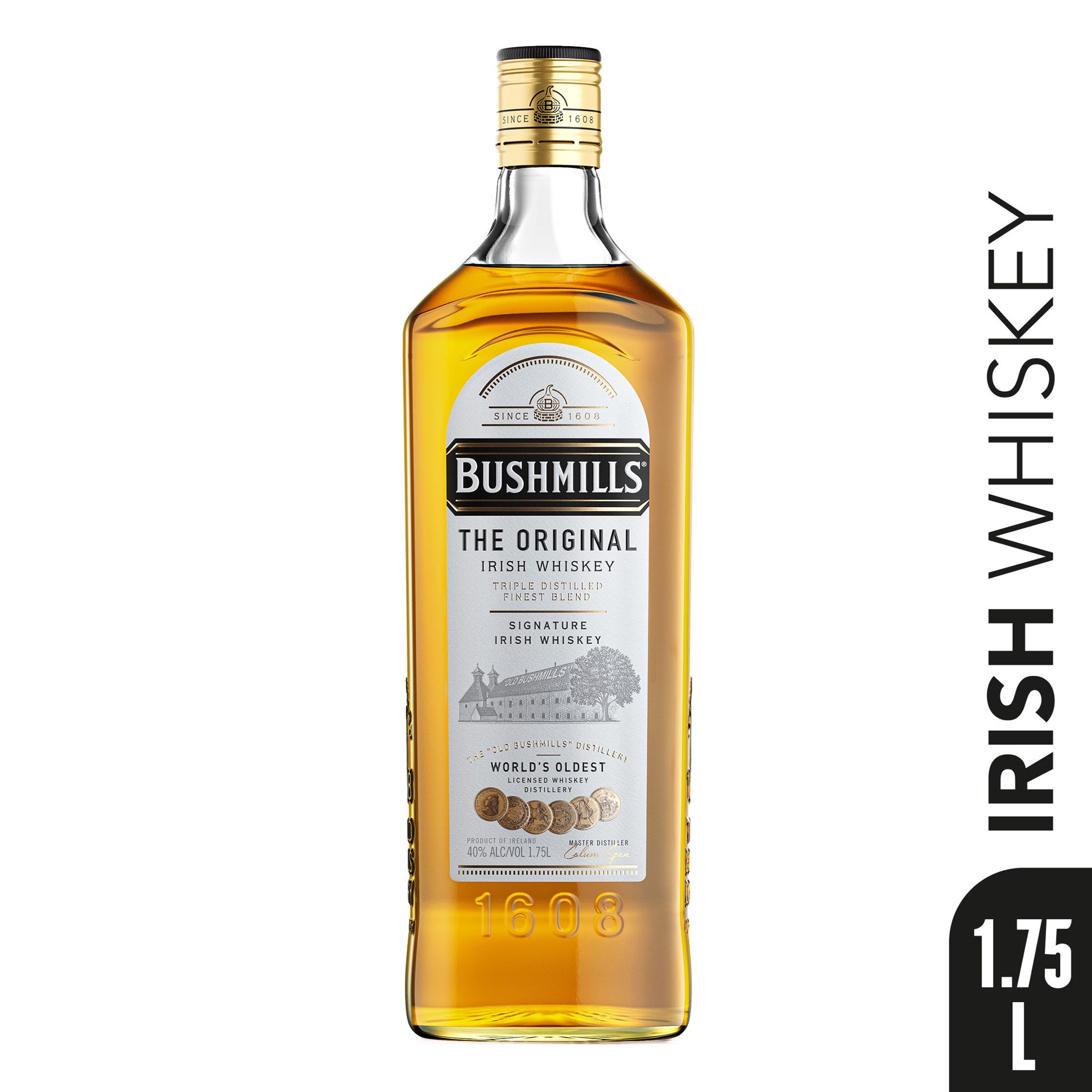 slide 5 of 10, Bushmills Original Irish Whiskey 80 Proof (1.75 L), 1.75 liter