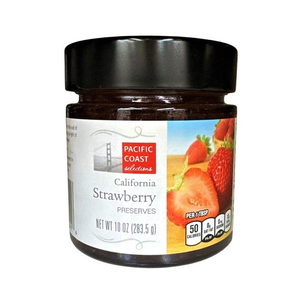 slide 1 of 1, Pacific Coast Selections, California Straweberry Preserves, 10 oz