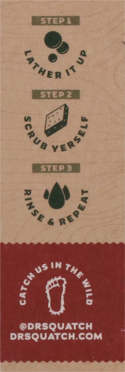 slide 5 of 13, Dr. Squatch Mens Zero Grit Men's Natural Bay Rum Soap 5 oz, 5 oz