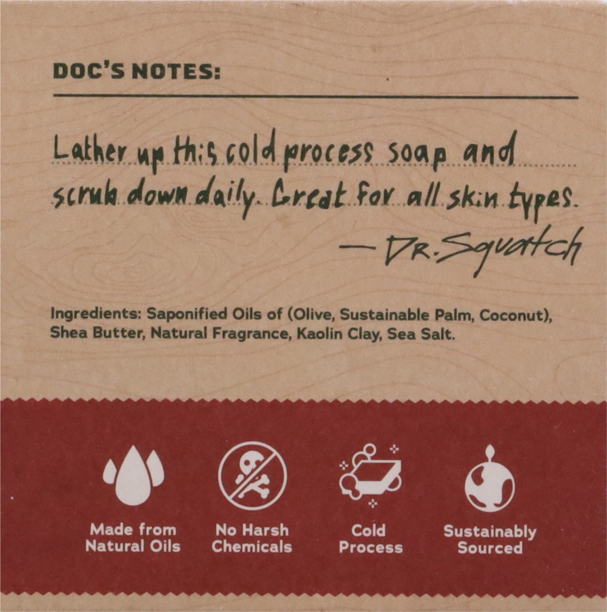 slide 12 of 13, Dr. Squatch Mens Zero Grit Men's Natural Bay Rum Soap 5 oz, 5 oz