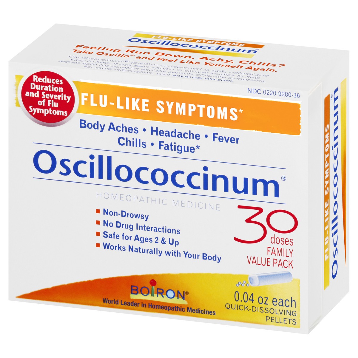 slide 3 of 9, Boiron Oscillococcinum, 30 ct