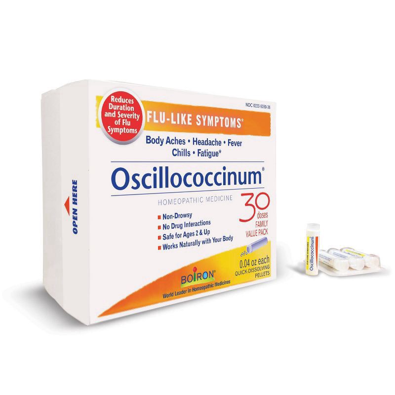 slide 1 of 9, Boiron Oscillococcinum, 30 ct