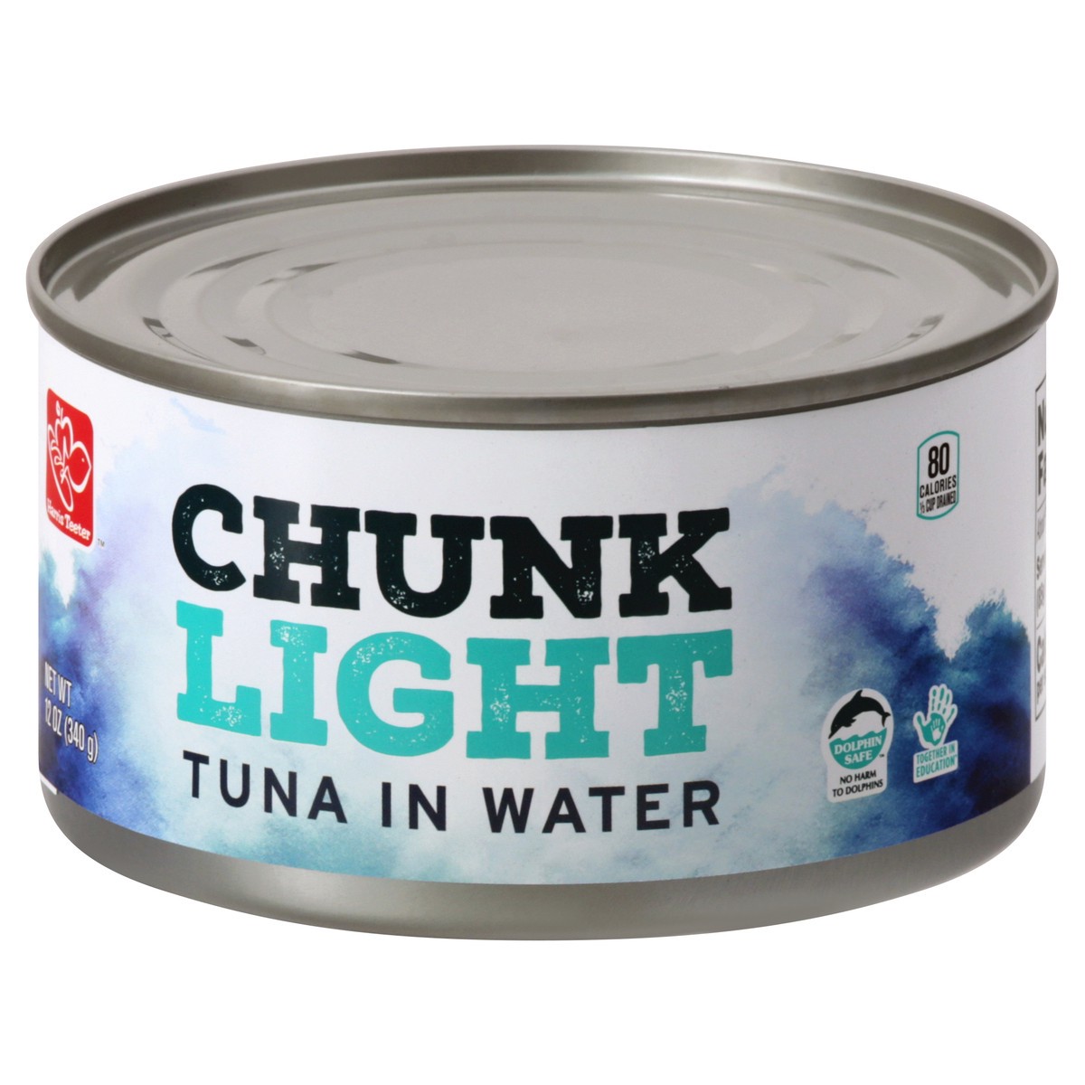 slide 3 of 11, Harris Teeter Tuna - Chunk Light, 12 oz