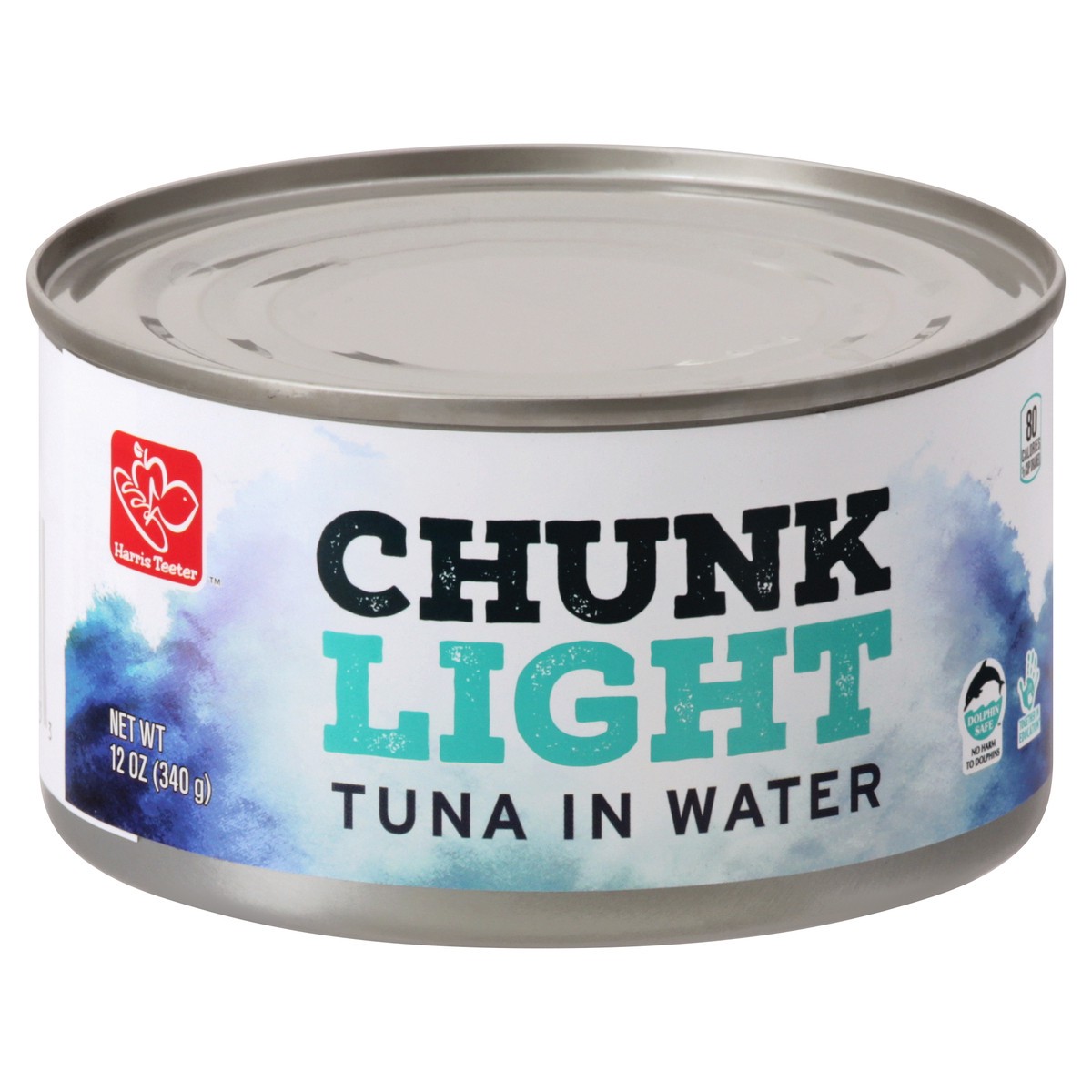 slide 1 of 11, Harris Teeter Tuna - Chunk Light, 12 oz