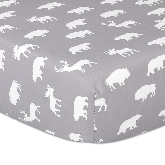 slide 3 of 5, The Peanutshell Woodland Trails Crib Bedding Set, 4 ct