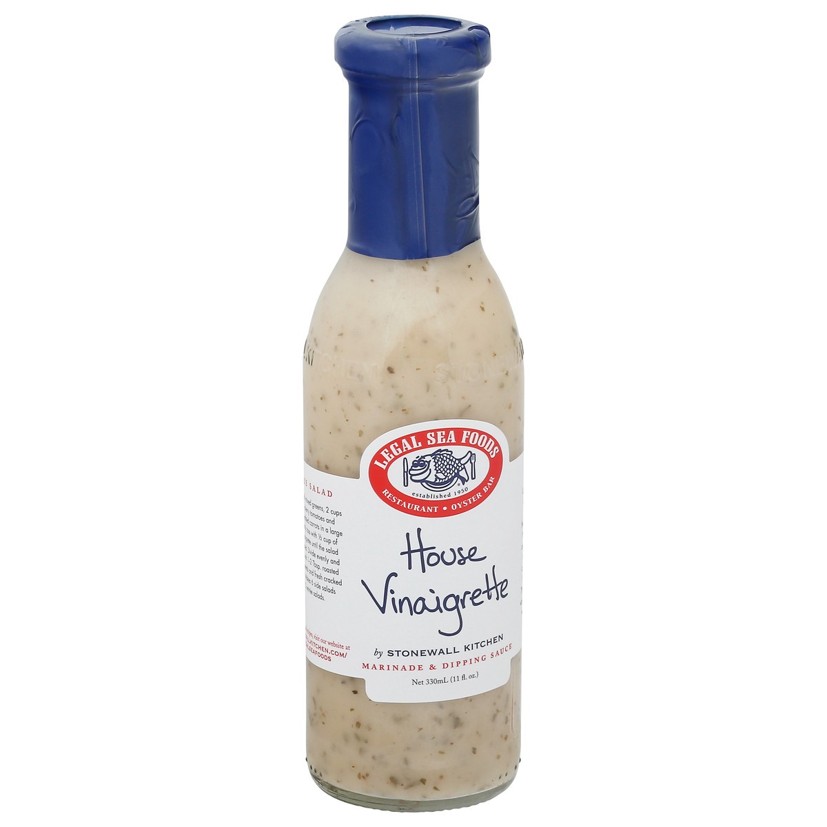 slide 3 of 9, Legal Sea Foods House Vinaigrette Marinade & Dipping Sauce 11 fl oz, 11 fl oz