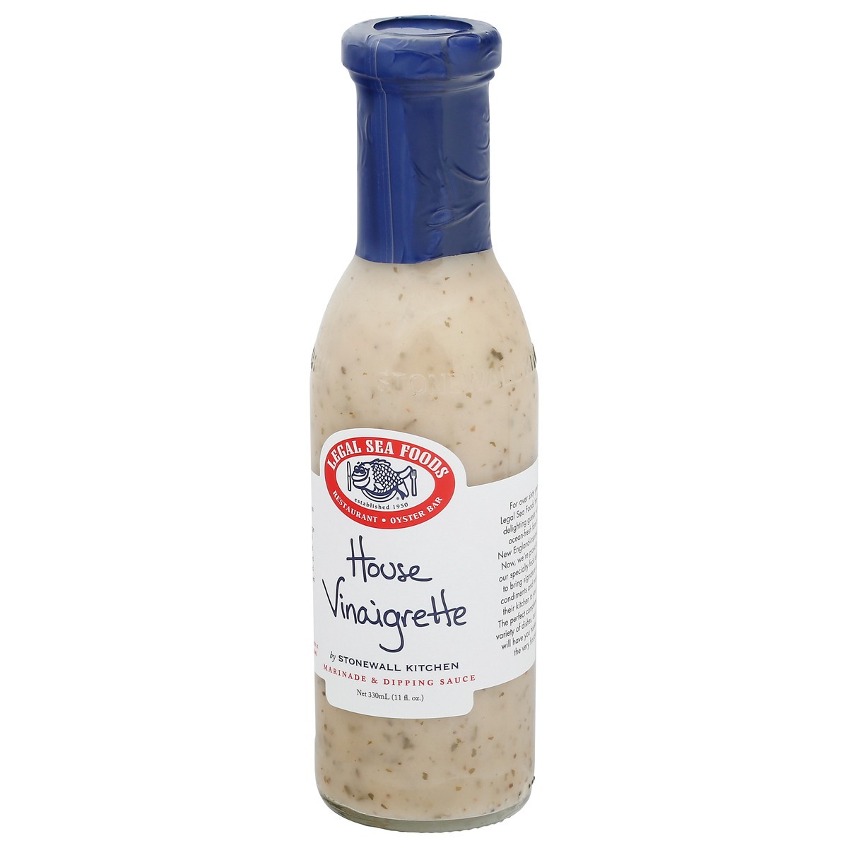 slide 4 of 9, Legal Sea Foods House Vinaigrette Marinade & Dipping Sauce 11 fl oz, 11 fl oz