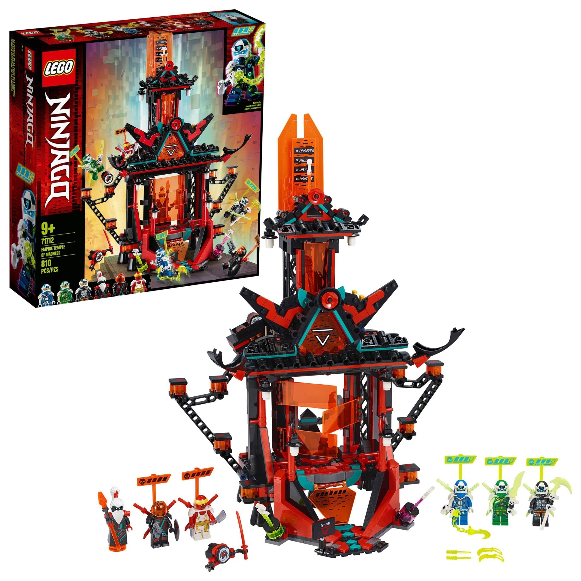 slide 1 of 7, LEGO NINJAGO Empire Temple of Madness 71712 Building Kit, 1 ct