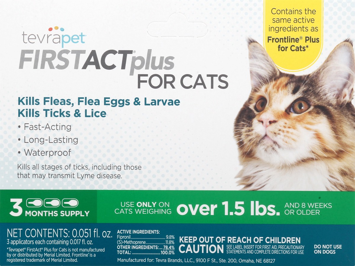 slide 3 of 12, Tevrapet First Act Plus Cats, 3 ct