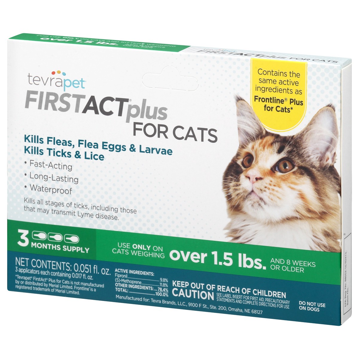 slide 5 of 12, Tevrapet First Act Plus Cats, 3 ct