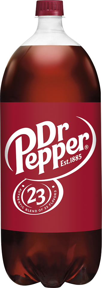 slide 1 of 2, Dr Pepper Bottle, 2 liter
