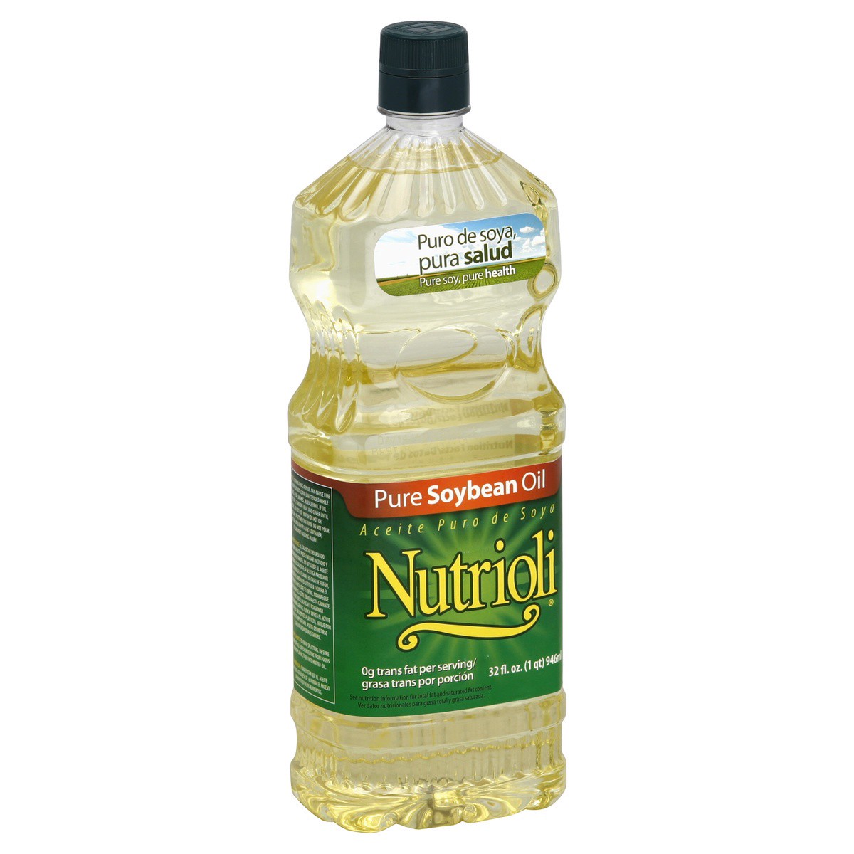 slide 1 of 7, Nutrioli Soybean Oil, 32 fl oz